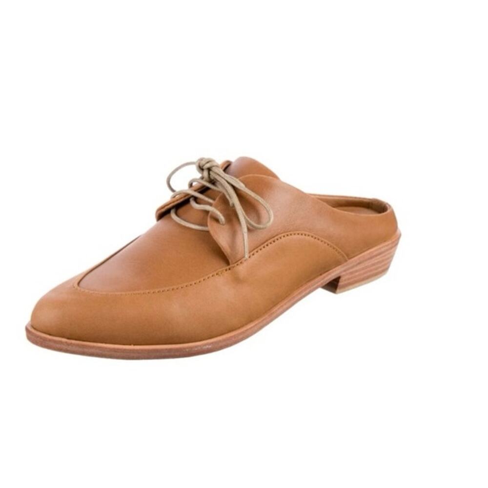 St. Agni Leather mules size 6